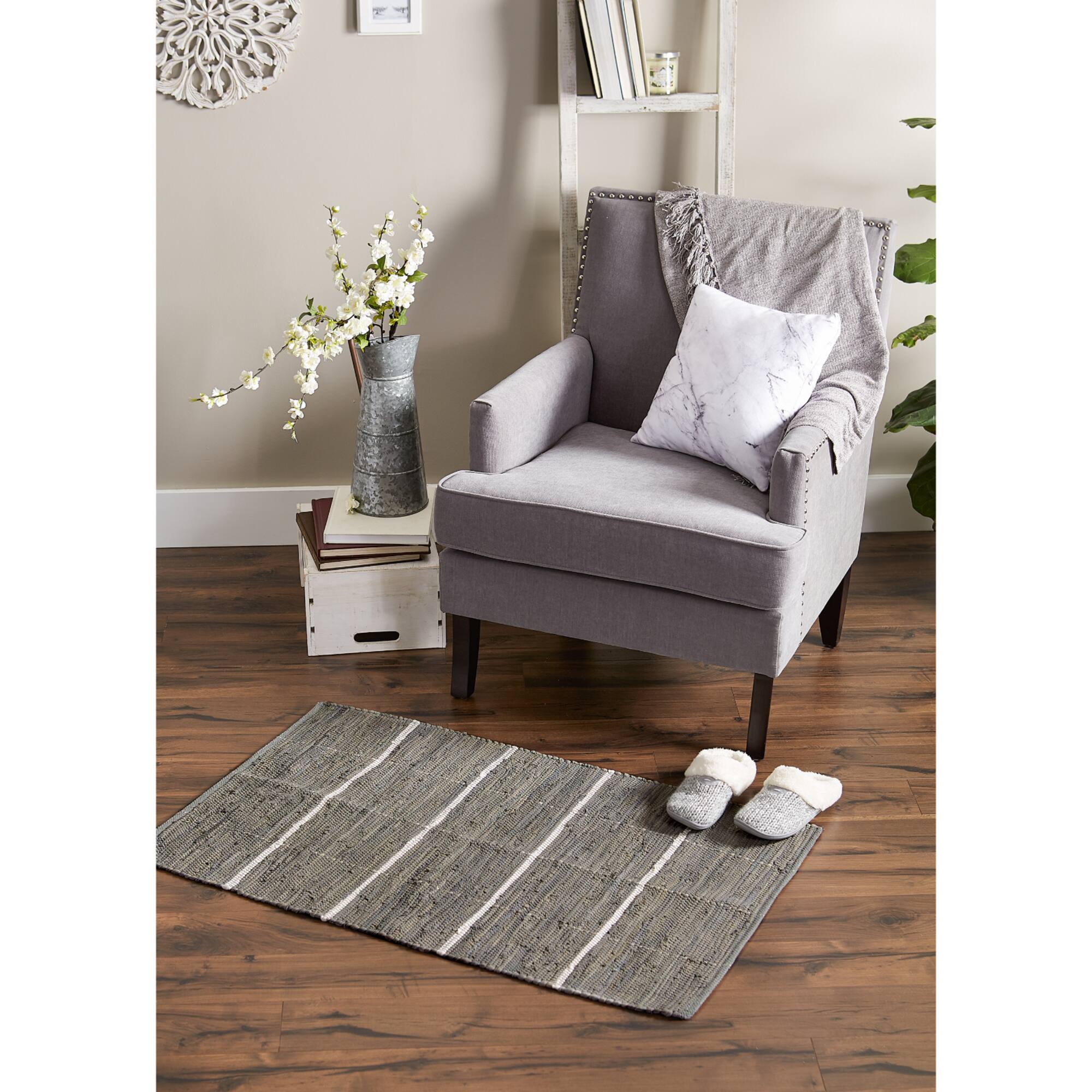 DII® Farmhouse Check Rug